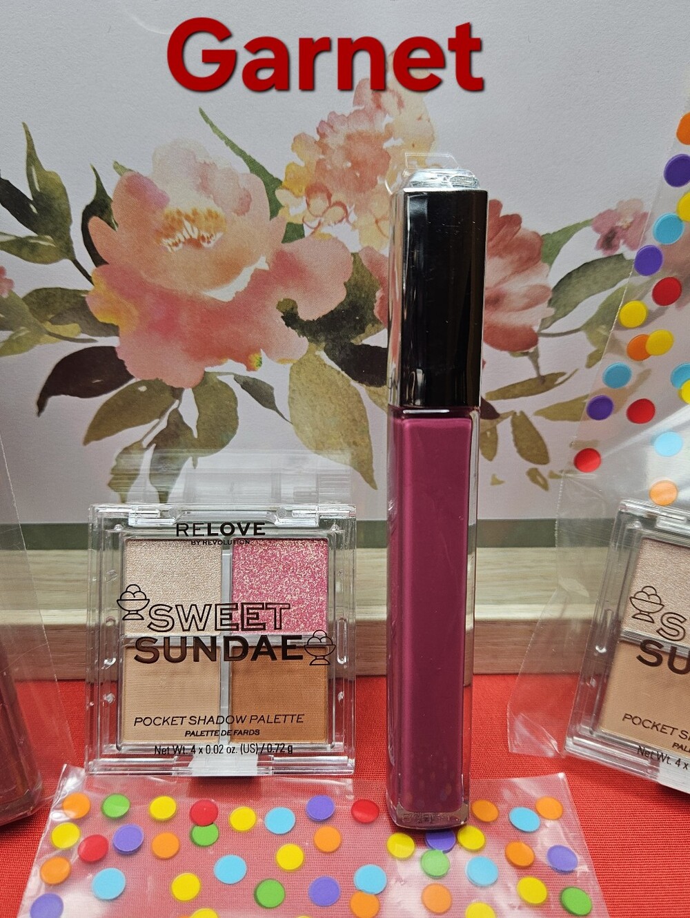 Pick 1 - Relove Sweet Sundae Eyeshadow Palette & Lip Gloss Set | New - Picture 6 of 6